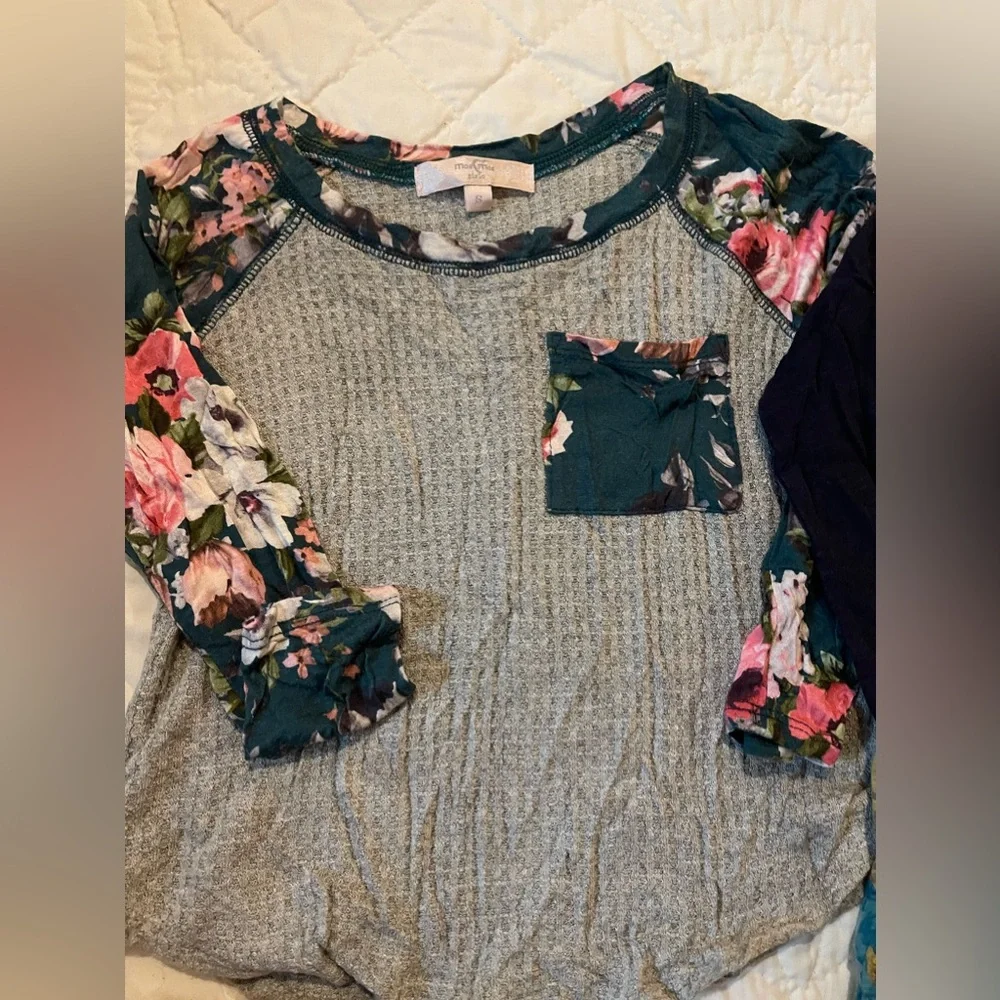 Floral Long Sleeve Tees - Set of 2 from VonMaur